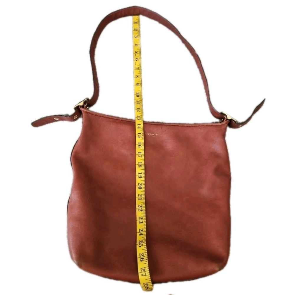 Coach Vintage Brown Leather Legacy Large Hobo Classic Designer Shoulder Purse - Picture 11 of 14